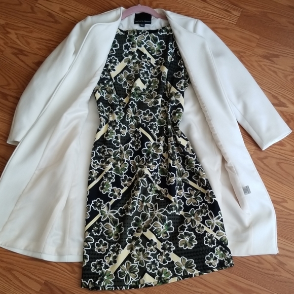 Harlow & Graham 3/4 Sleeve Tunic Coat - Picture 3 of 7